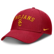 USC Trojans Nike Cardinal Over SC Interlock Structured Snapback Hat